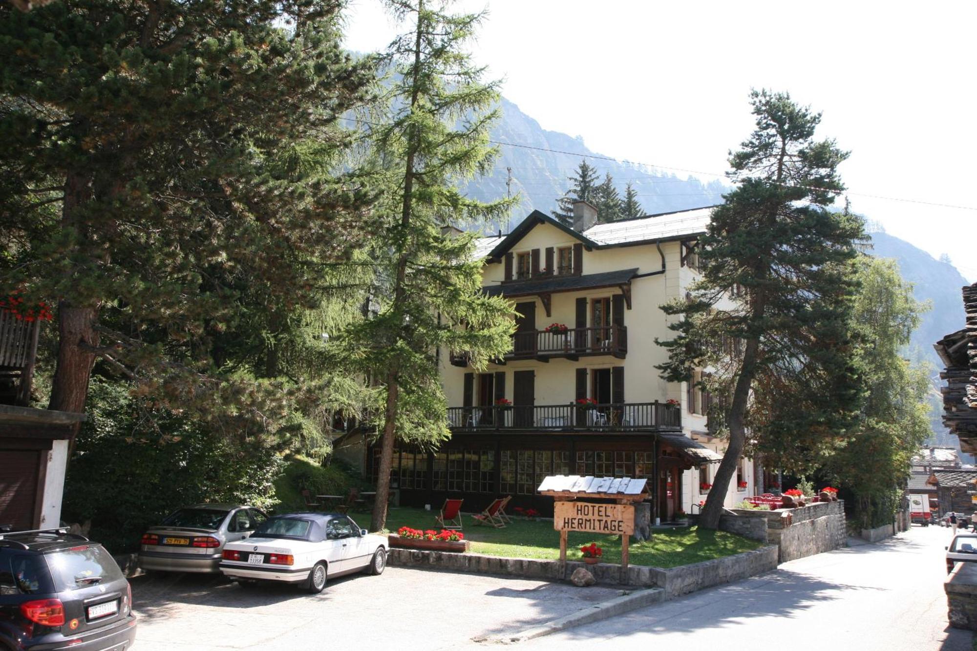 Hôtel Hermitage Evolène Exterior foto